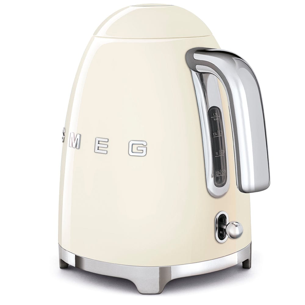 smeg KETTLE Smeg Retro Cordless Kettle 1.7 Litre Cream KLF03CRSA (2061795164249)