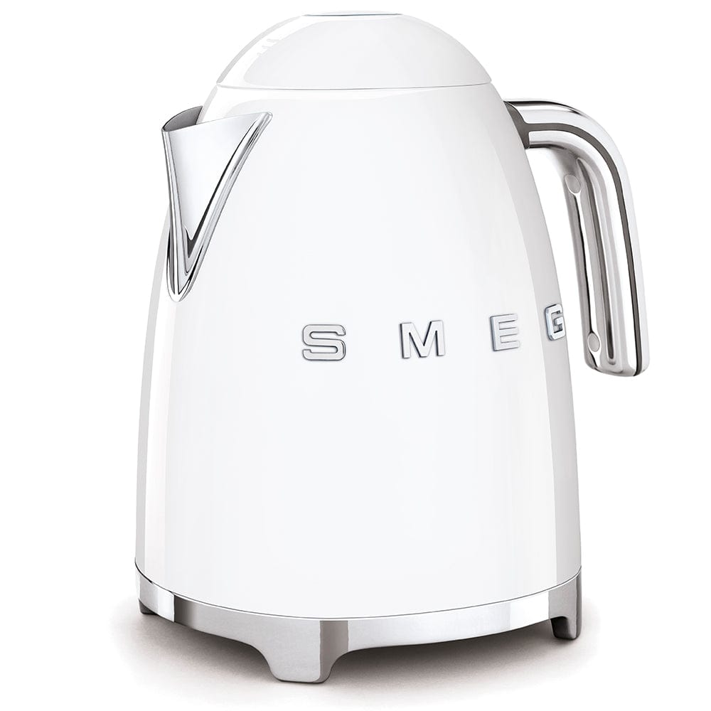 smeg KETTLE Smeg Retro Cordless Kettle 1.7 Litre White KLF03WHSA (2061795688537)