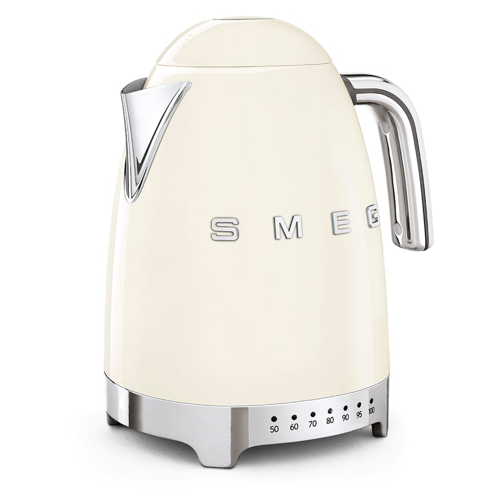 smeg KETTLE Smeg Temperature Kettle Cream 1.7 Litre KLF04CRSA (6697442541657)