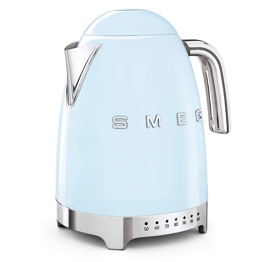 smeg KETTLE Smeg Temperature Kettle Pastel Blue 1.7 Litre KLF04PBSA (7289633833049)