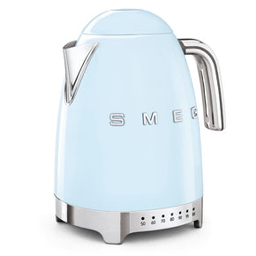 smeg KETTLE Smeg Temperature Kettle Pastel Blue 1.7 Litre KLF04PBSA (7289633833049)