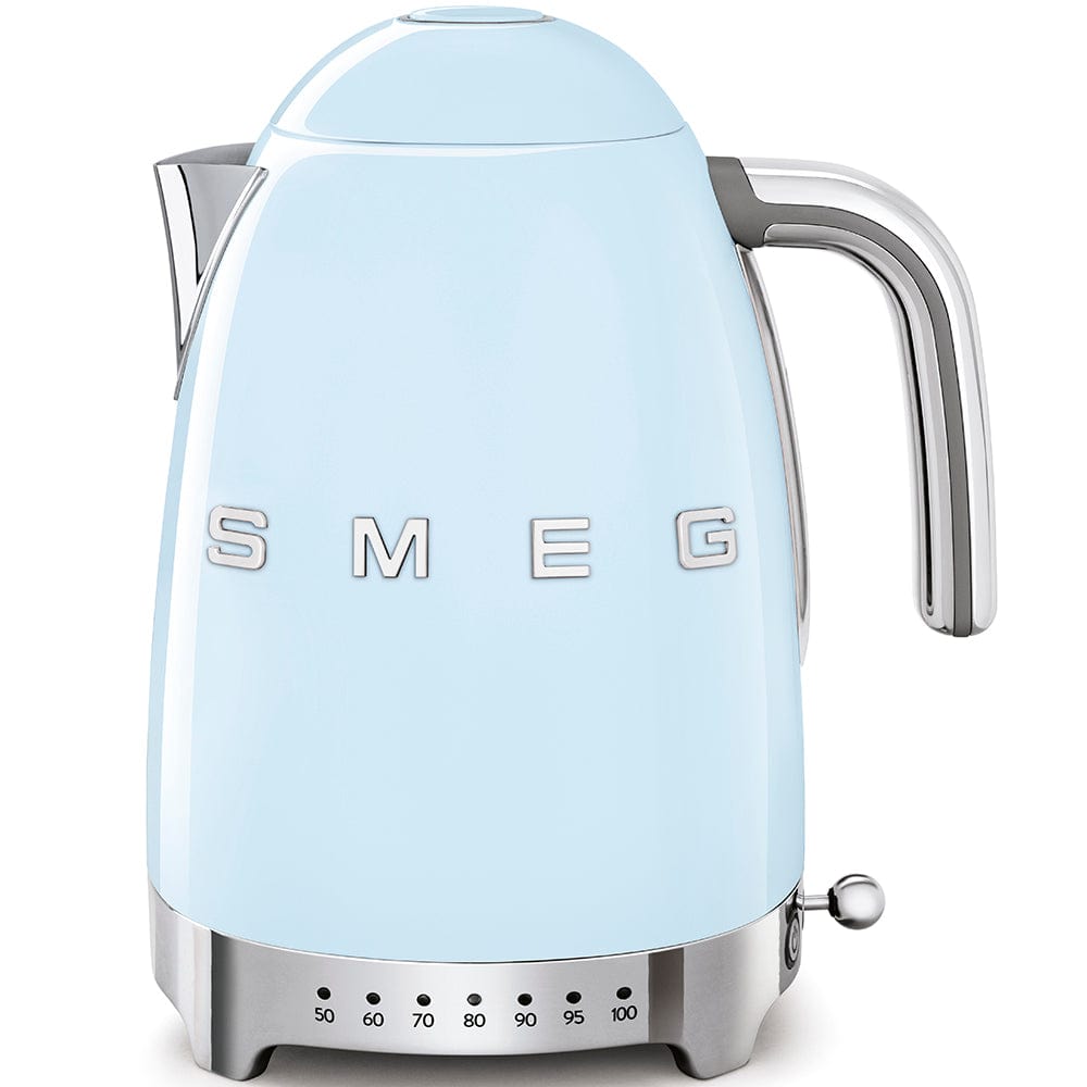 smeg KETTLE Smeg Temperature Kettle Pastel Blue 1.7 Litre KLF04PBSA (7289633833049)