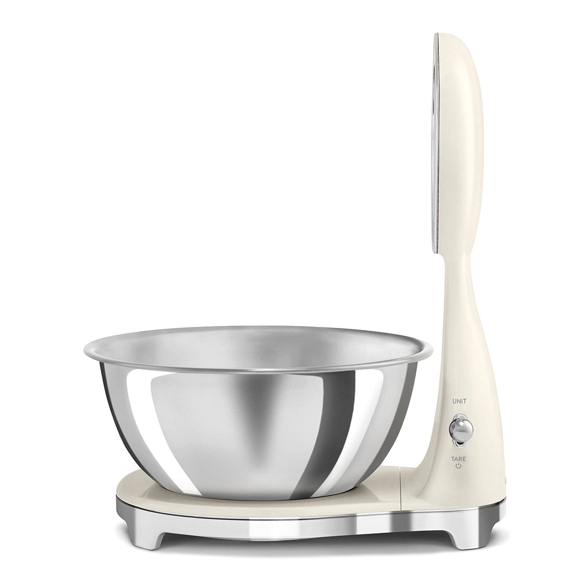 smeg Kitchen SCALE Smeg 50's Style Analog And Digital Kitchen Scale Cream Glossy KSF01CRWW