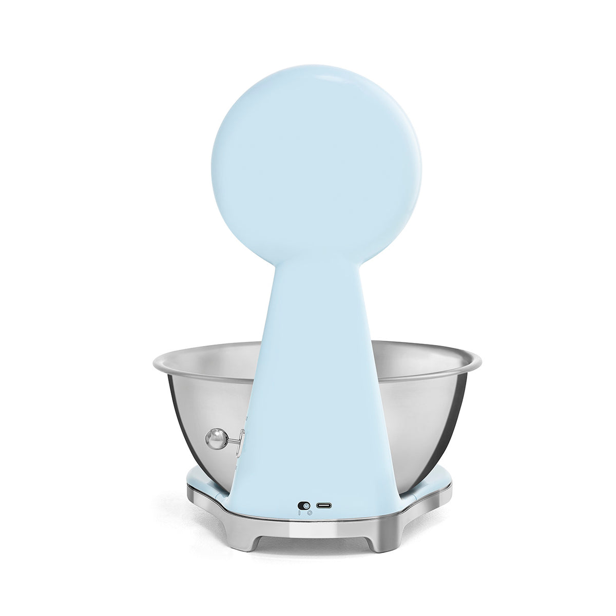 smeg Kitchen Scale Smeg 50's Style Analog And Digital Kitchen Scale Pastel Blue Glossy KSF01PBWW