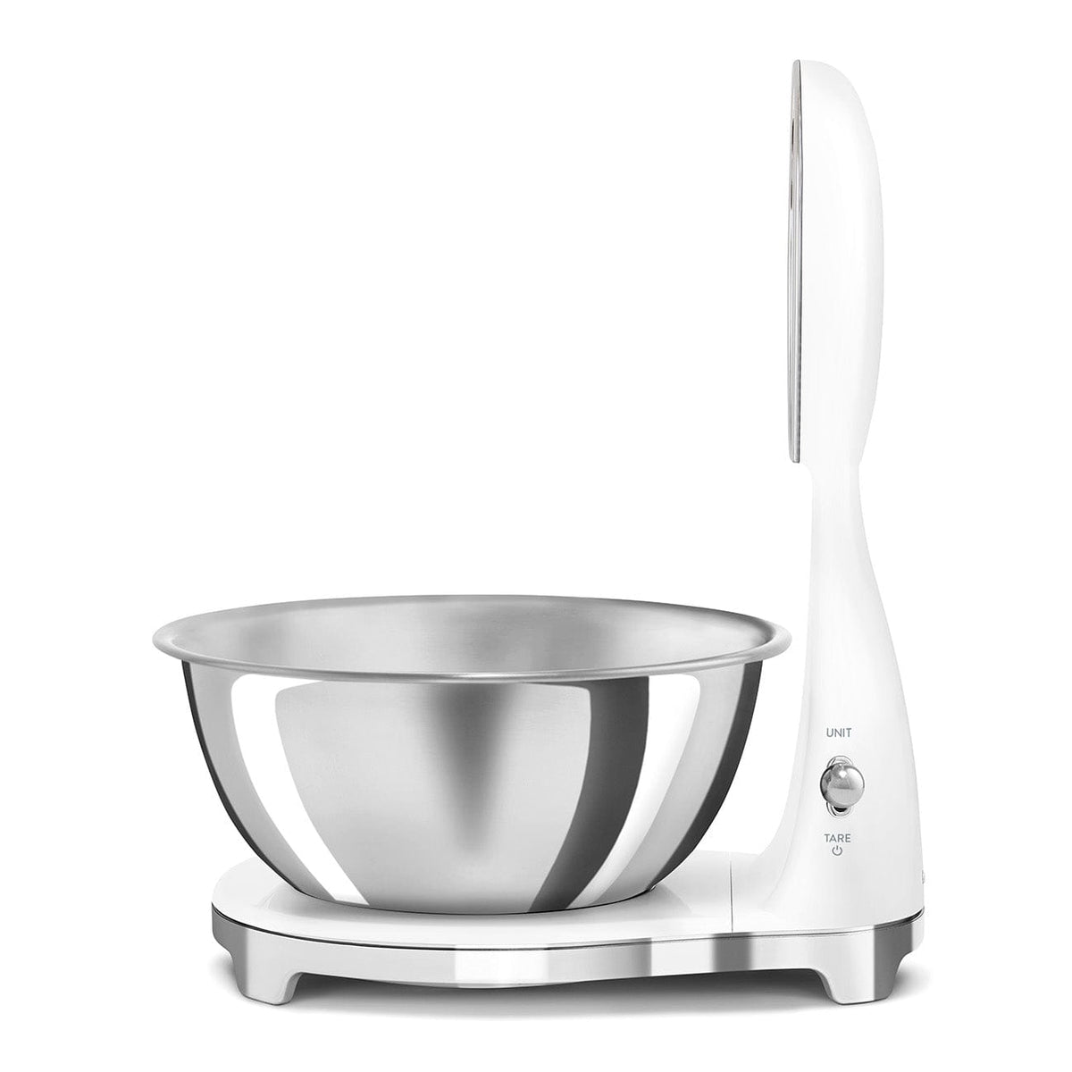 smeg Kitchen SCALE Smeg 50's Style Analog And Digital Kitchen Scale White Glossy KSF01WHWW