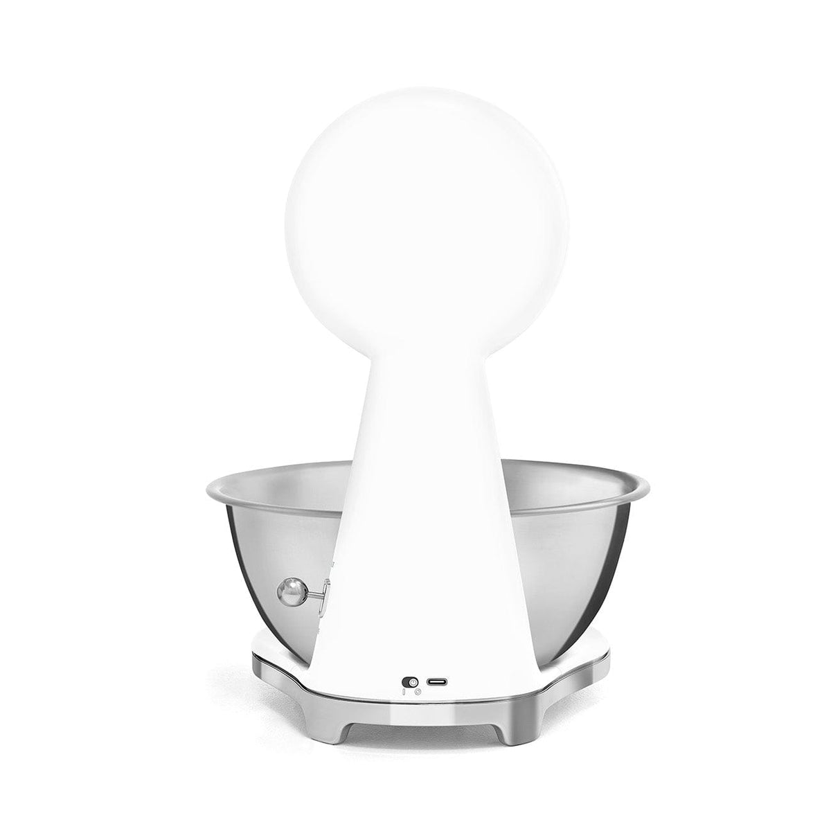smeg Kitchen SCALE Smeg 50's Style Analog And Digital Kitchen Scale White Glossy KSF01WHWW