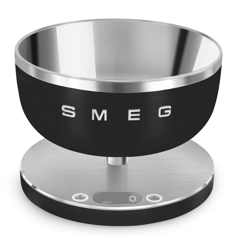 smeg Kitchen SCALES Smeg Digital Kitchen Scale Matt Collezione Aesthetic Black KSC01BLMWW