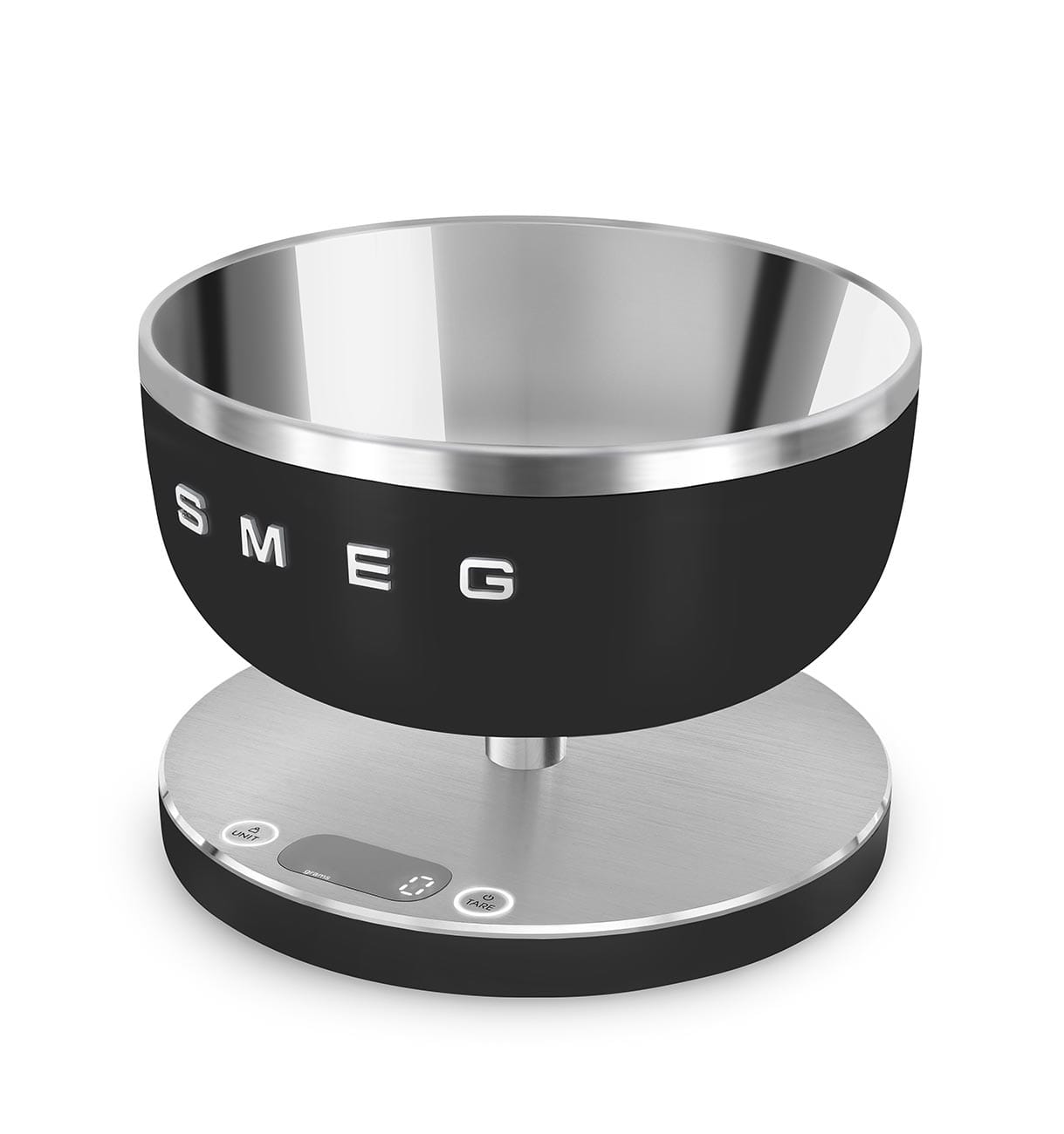 smeg Kitchen SCALES Smeg Digital Kitchen Scale Matt Collezione Aesthetic Black KSC01BLMWW