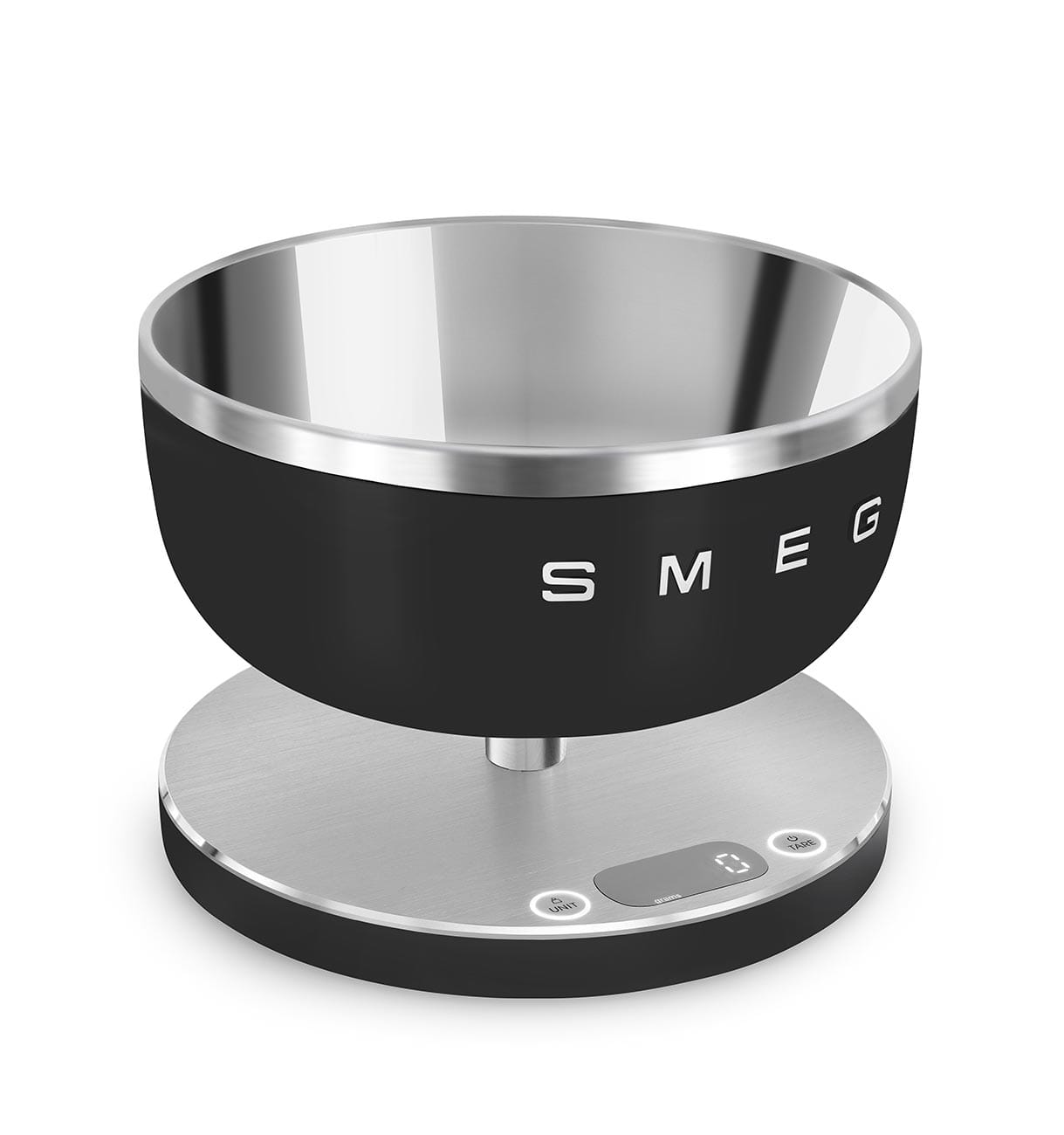 smeg Kitchen SCALES Smeg Digital Kitchen Scale Matt Collezione Aesthetic Black KSC01BLMWW