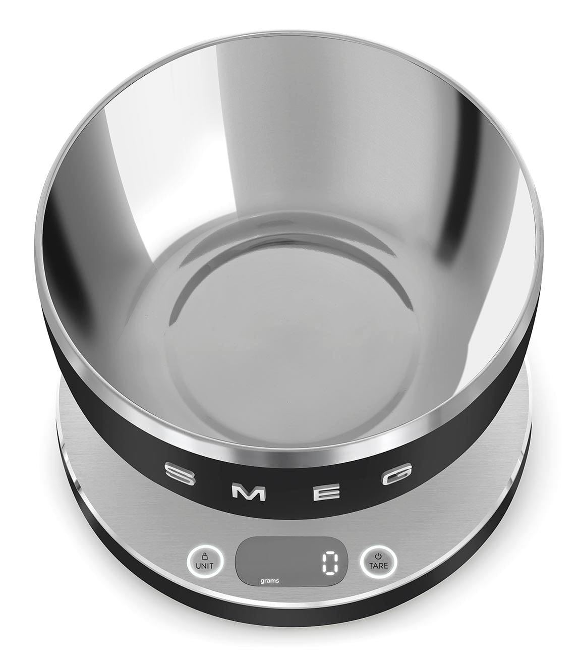 smeg Kitchen SCALES Smeg Digital Kitchen Scale Matt Collezione Aesthetic Black KSC01BLMWW