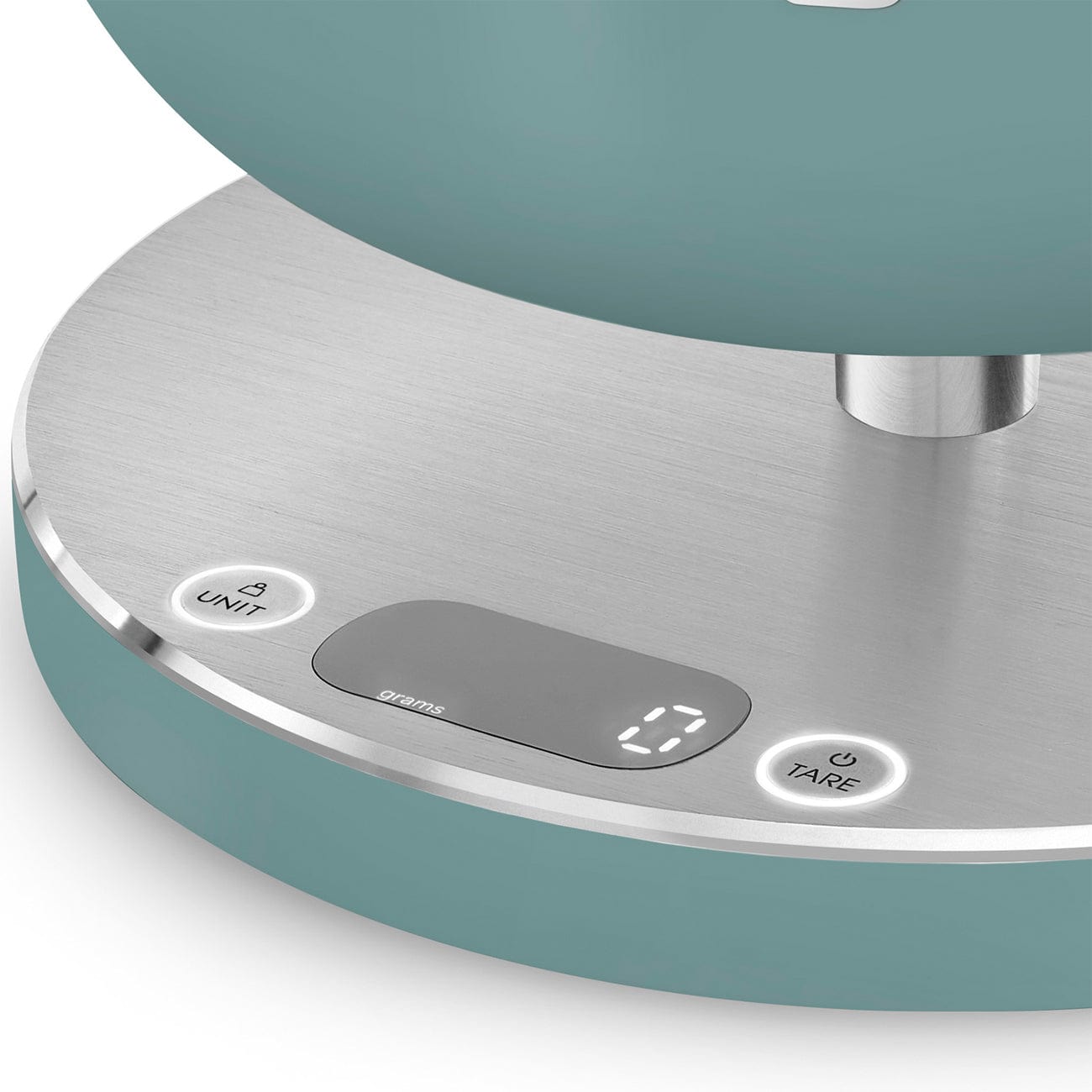 smeg Kitchen SCALES Smeg Digital Kitchen Scale Matt Collezione Aesthetic Emerald Green KSC01EGMWW