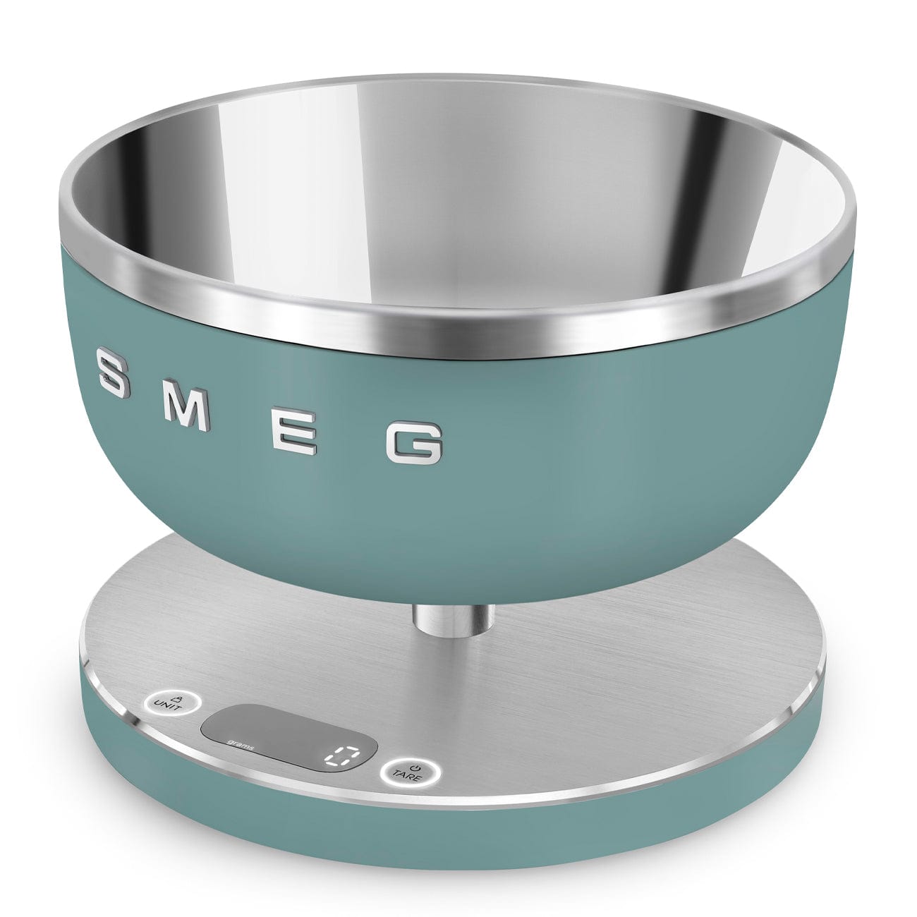 smeg Kitchen SCALES Smeg Digital Kitchen Scale Matt Collezione Aesthetic Emerald Green KSC01EGMWW