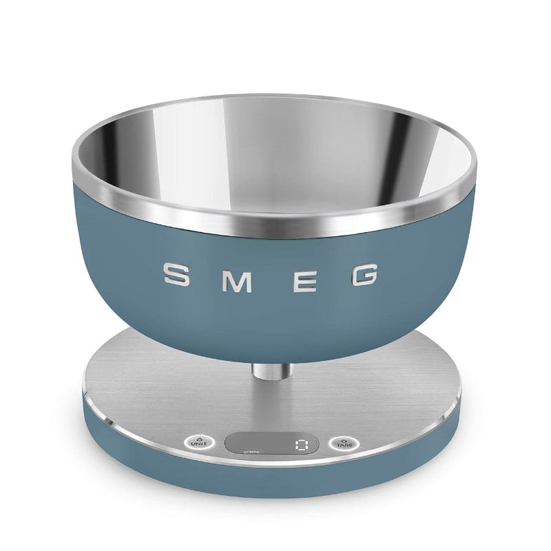 smeg Kitchen SCALES Smeg Digital Kitchen Scale Matt Collezione Aesthetic Storm Blue KSC01SBMWW