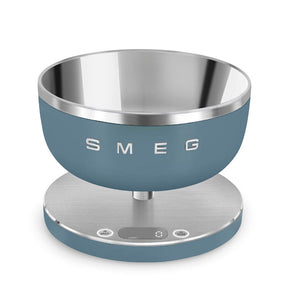smeg Kitchen SCALES Smeg Digital Kitchen Scale Matt Collezione Aesthetic Storm Blue KSC01SBMWW