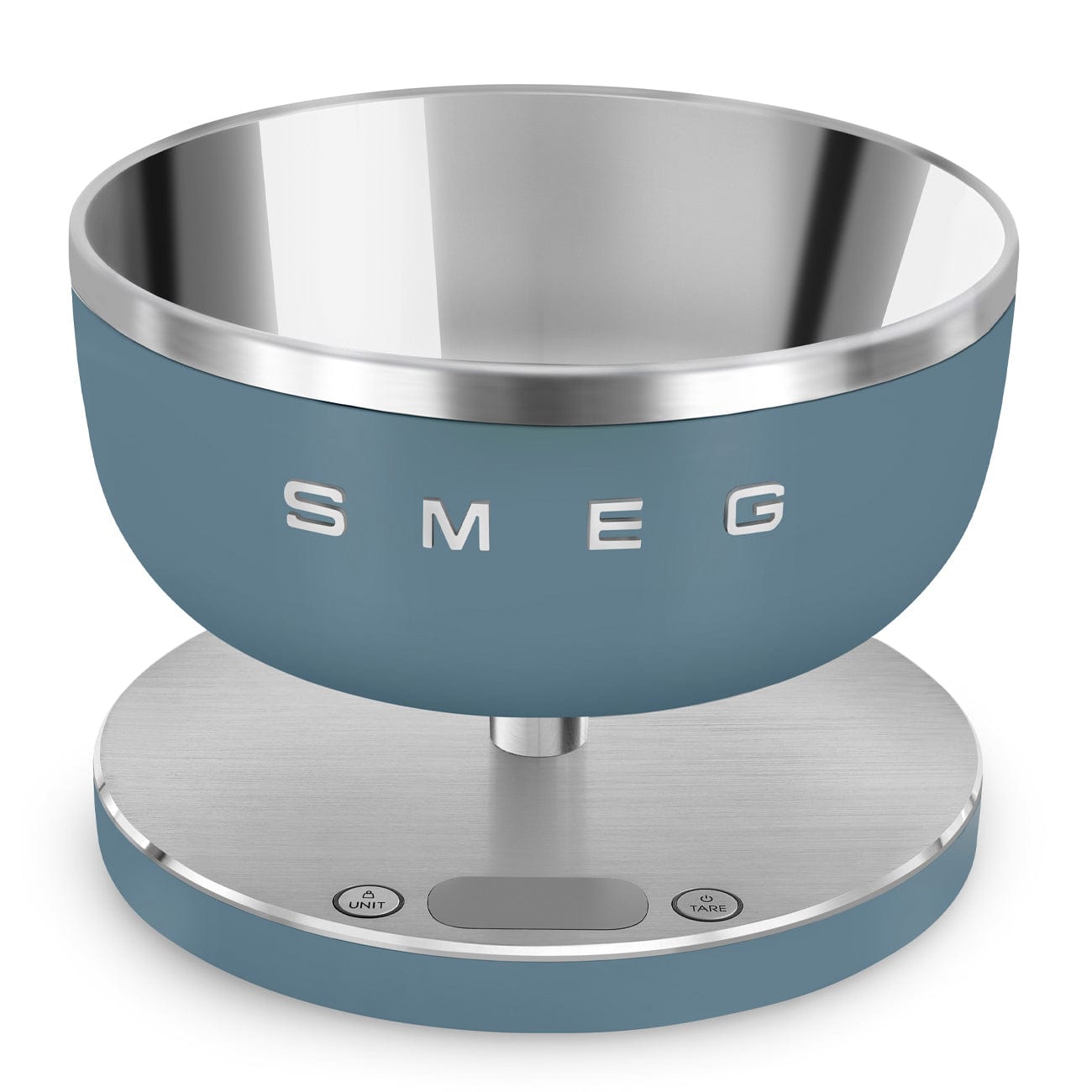 smeg Kitchen SCALES Smeg Digital Kitchen Scale Matt Collezione Aesthetic Storm Blue KSC01SBMWW