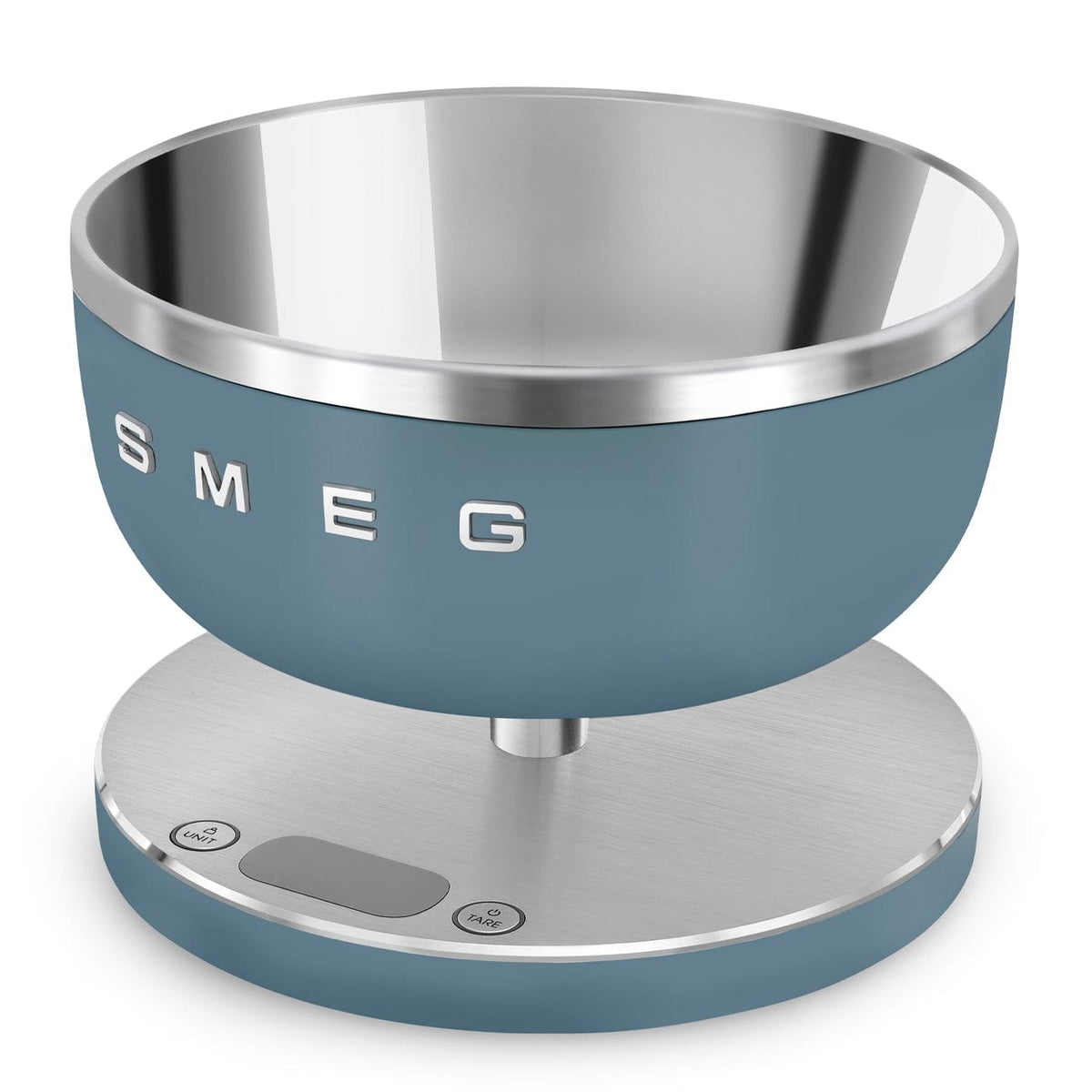 smeg Kitchen SCALES Smeg Digital Kitchen Scale Matt Collezione Aesthetic Storm Blue KSC01SBMWW