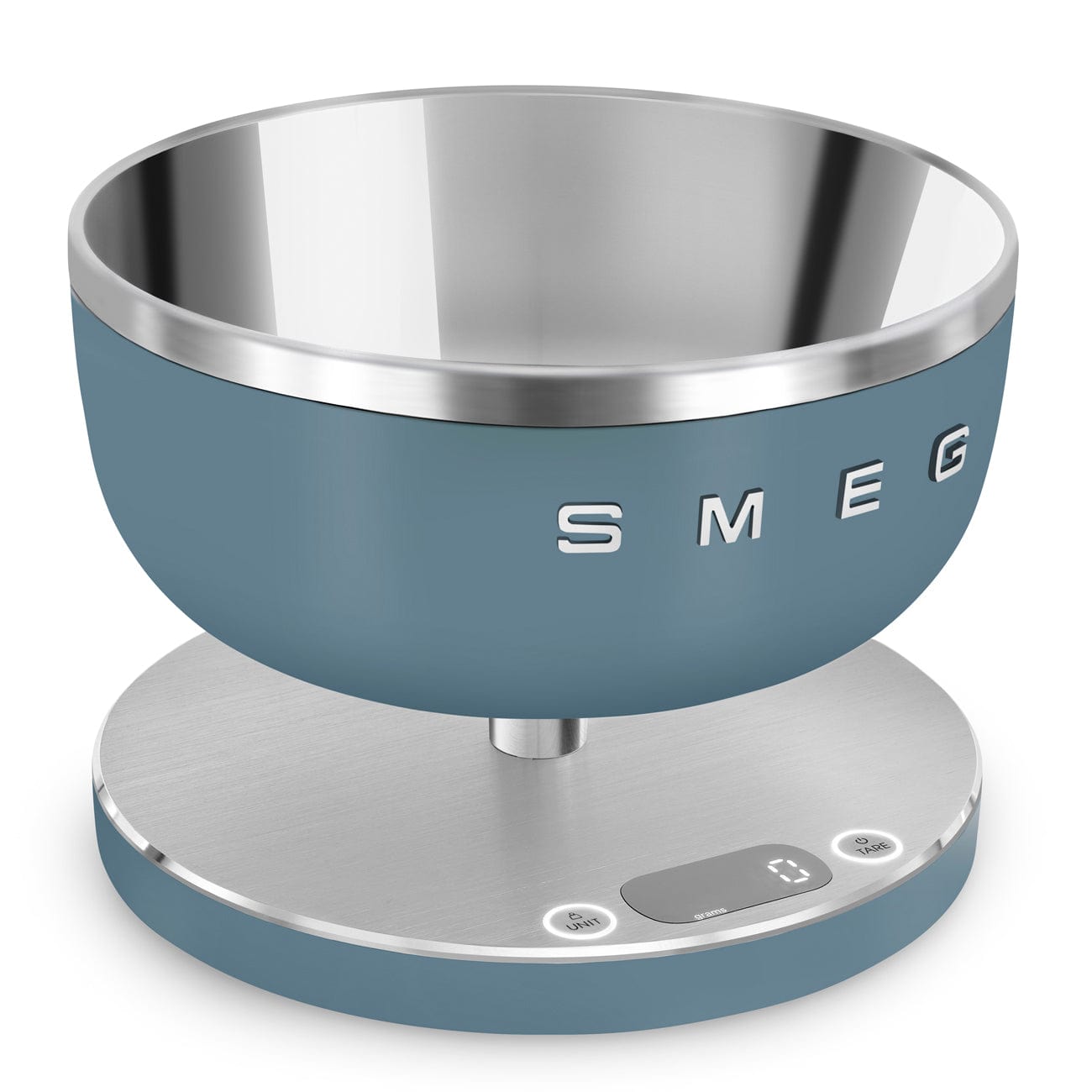 smeg Kitchen SCALES Smeg Digital Kitchen Scale Matt Collezione Aesthetic Storm Blue KSC01SBMWW