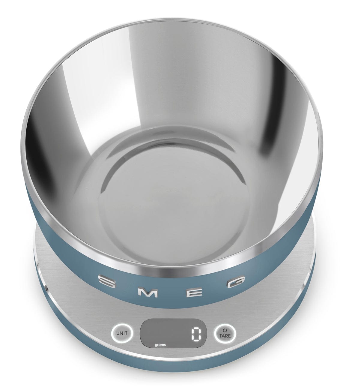 smeg Kitchen SCALES Smeg Digital Kitchen Scale Matt Collezione Aesthetic Storm Blue KSC01SBMWW