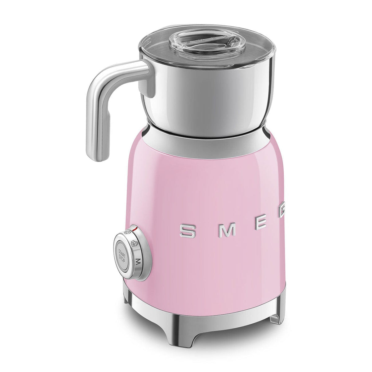 smeg Milk Frother Smeg Retro Milk Frother Pink MFF01PKEU (7185351671897)