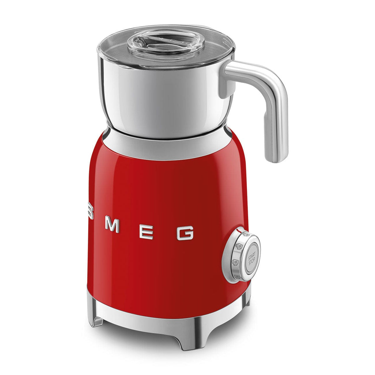 smeg Milk Frother Smeg Retro Milk Frother Red MFF01RDEU (2061695647833)