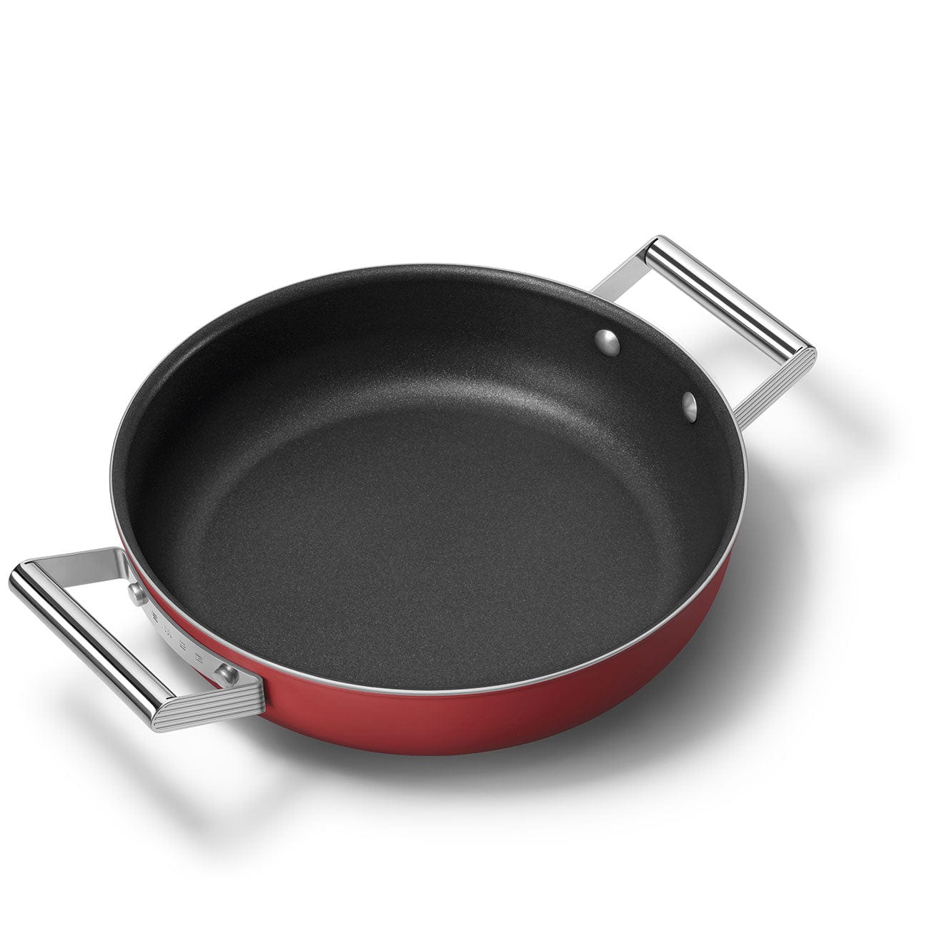 smeg POTS Smeg 28cm Deep Pan With Lid CKFD2811RDM (6700263473241)