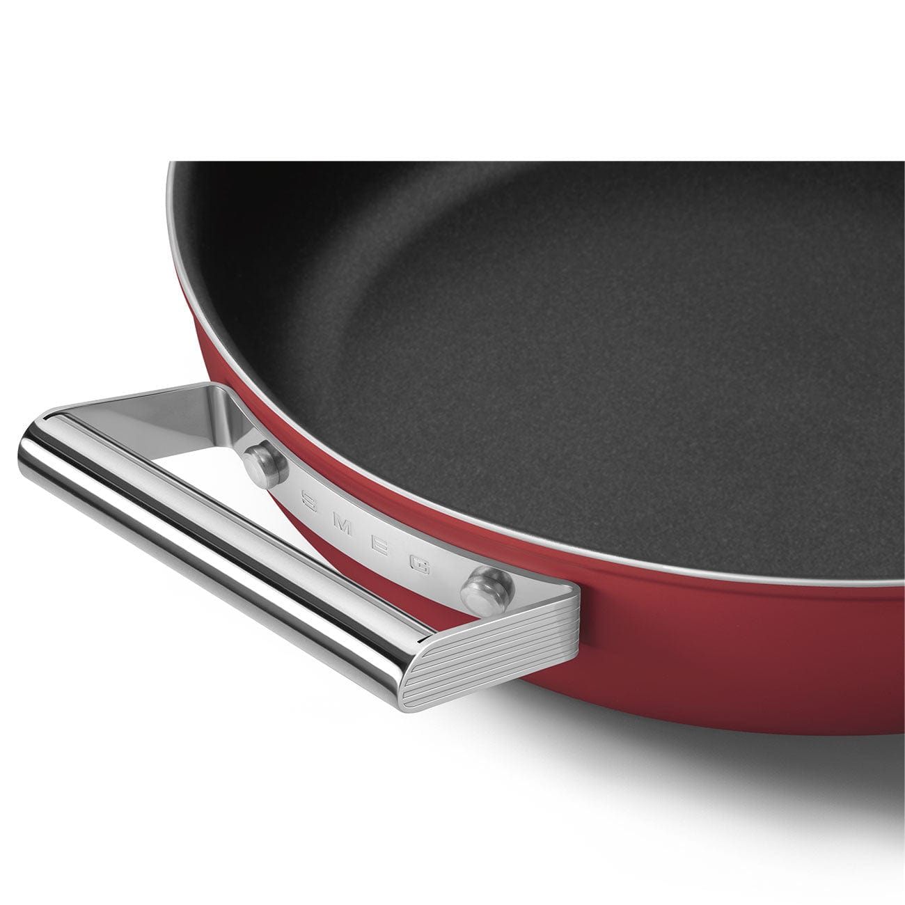 smeg POTS Smeg 28cm Deep Pan With Lid CKFD2811RDM (6700263473241)