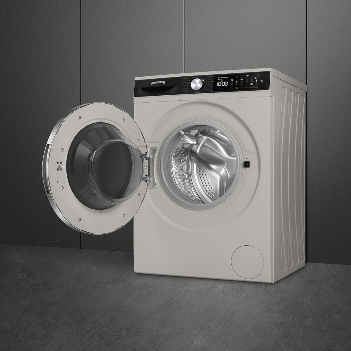 smeg Smeg 8kg Silver Washing Machine WM3T84SSA