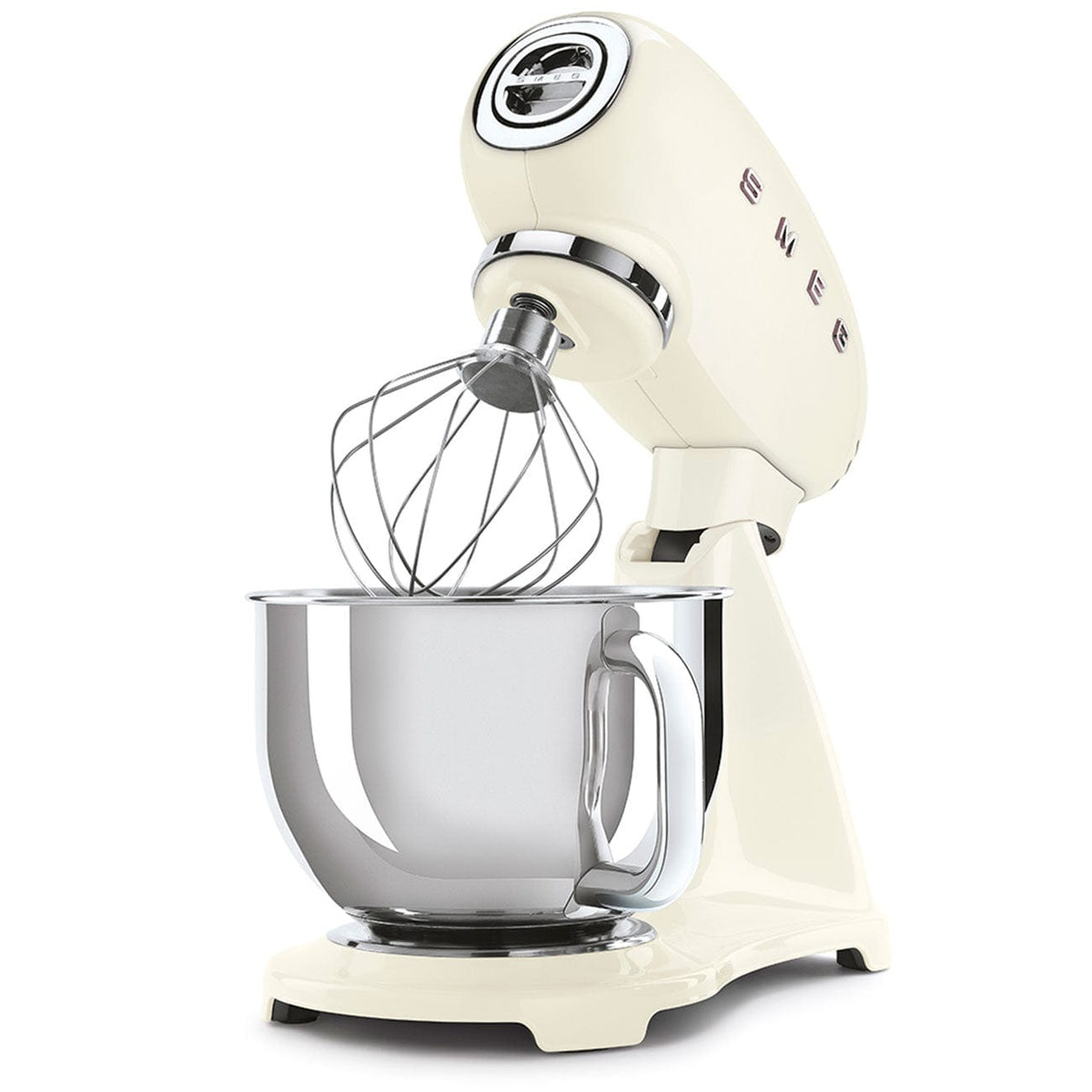 smeg STAND MIXER Smeg 50's Style Retro Stand Mixer Cream SMF03CRSA (4360430125145)
