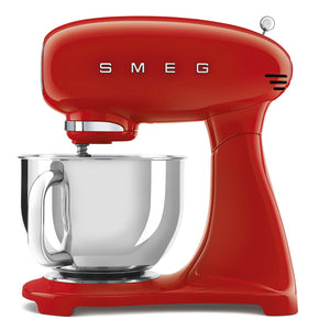 smeg STAND MIXER Smeg Retro 4.8 Litre Retro Stand Mixer Red SMF03RDSA (4790773645401)