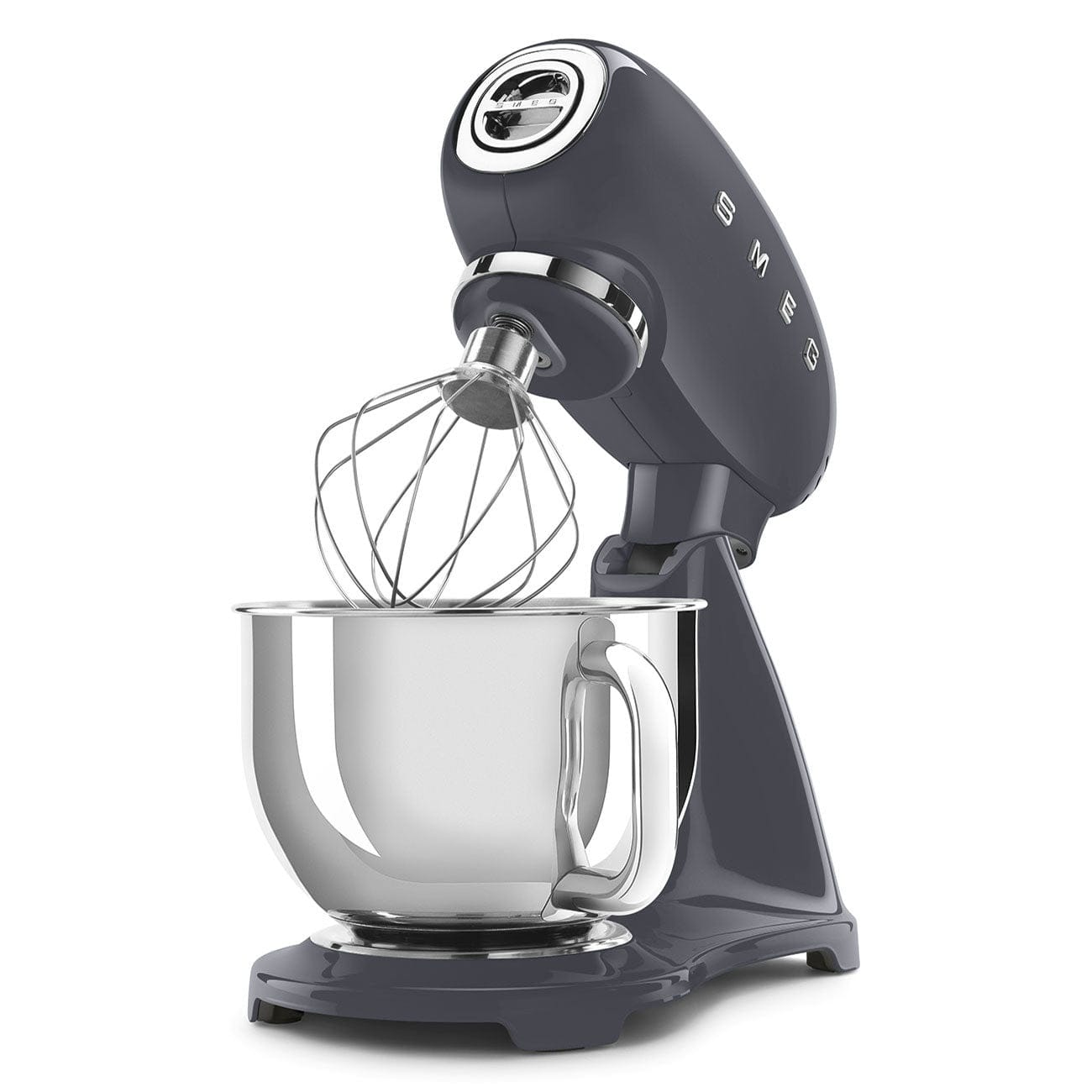 smeg STAND MIXER Smeg Retro 4.8 Litre Retro Stand Slate Grey SMF03GRSA (7014819659865)