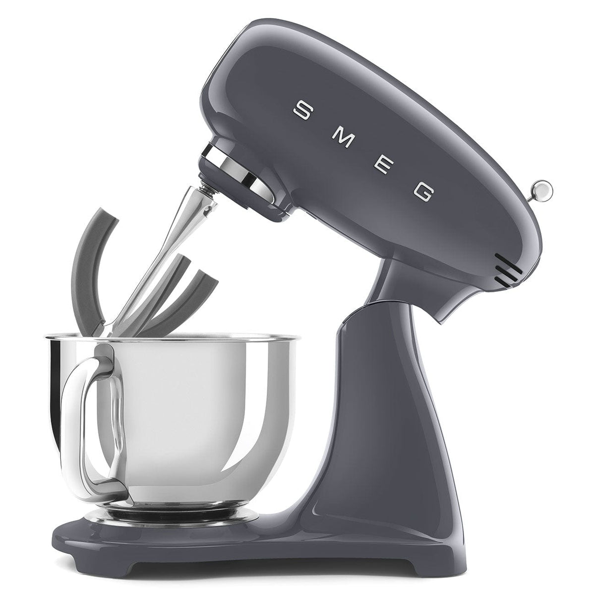 smeg STAND MIXER Smeg Retro 4.8 Litre Retro Stand Slate Grey SMF03GRSA (7014819659865)