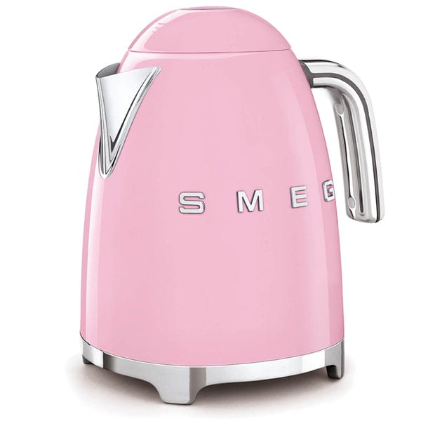 smeg TOASTER & KETTLE Smeg 50's Retro Style Kettle and 2 Slice Toaster Set Pink (7346593693785)
