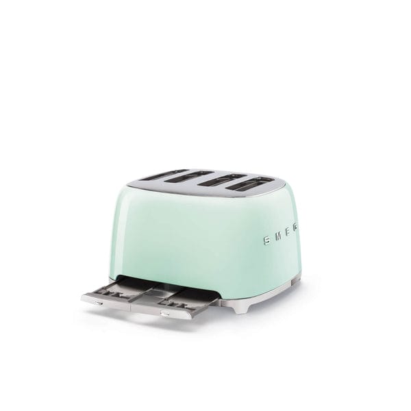 smeg Toaster Smeg Kettle & 4 Slice Toaster Set Pastel Green (7401234825305)