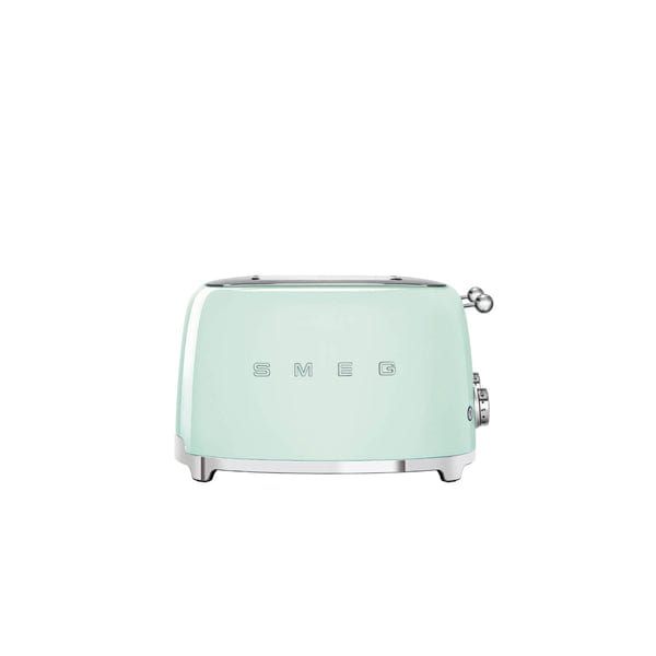 smeg Toaster Smeg Kettle & 4 Slice Toaster Set Pastel Green (7401234825305)