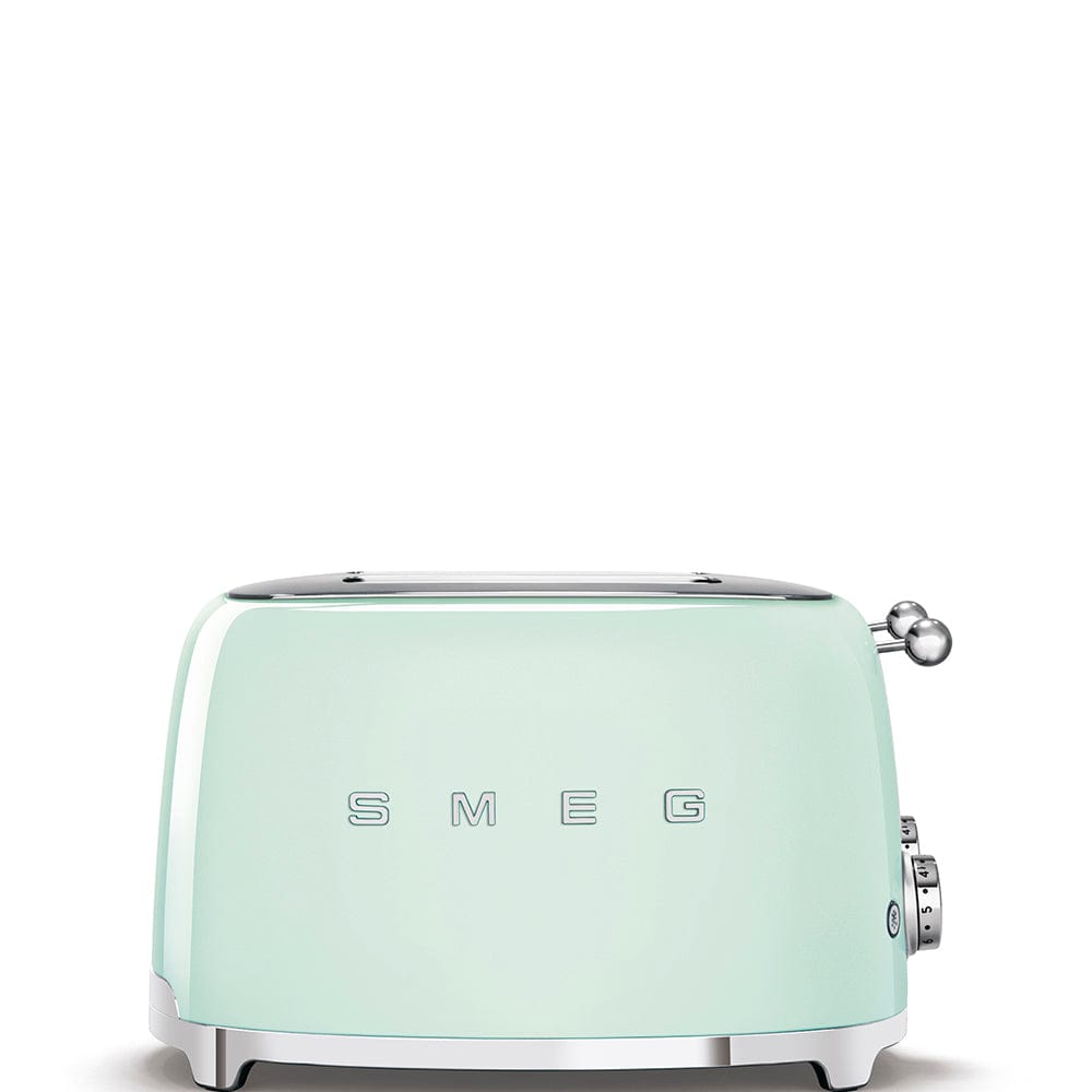 smeg Toaster Smeg Retro 2000W 4 Slice Toaster Pastel Green TSF03PGSA (6899644629081)