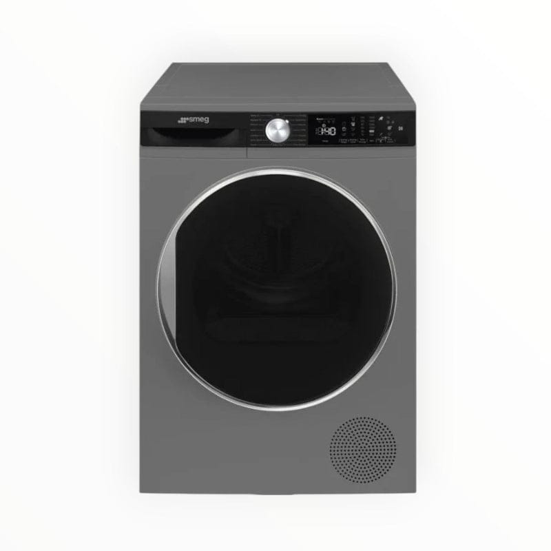 SMEG Tumble Dryer Smeg 9kg Dark Inox Free Standing Tumble Dryer - D3T9XSA