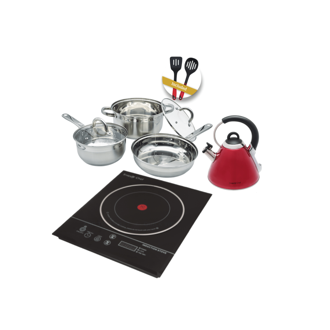 SNAPPY CHEF FRYING PAN Snappy Chef 10PC Supreme Lite Combo SCSC010