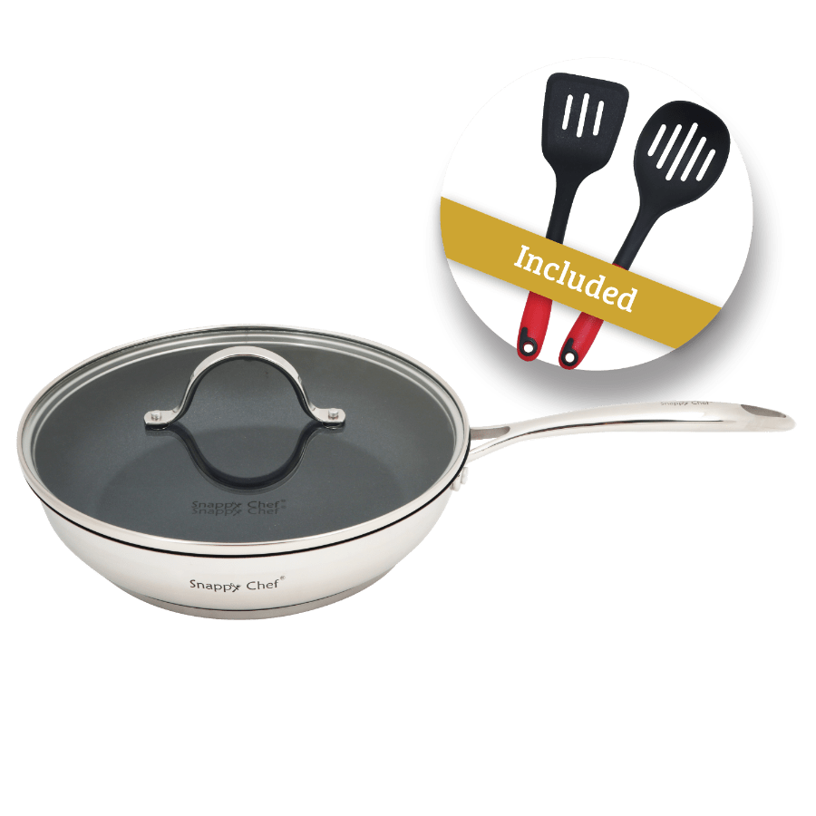 SNAPPY CHEF FRYING PAN Snappy Chef 26cm Platinum Frying Pan SSFP024