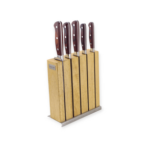 SNAPPY CHEF Knife Snappy Chef 5 Piece Professional Knife Set with block SCKS005 (6933871165529)