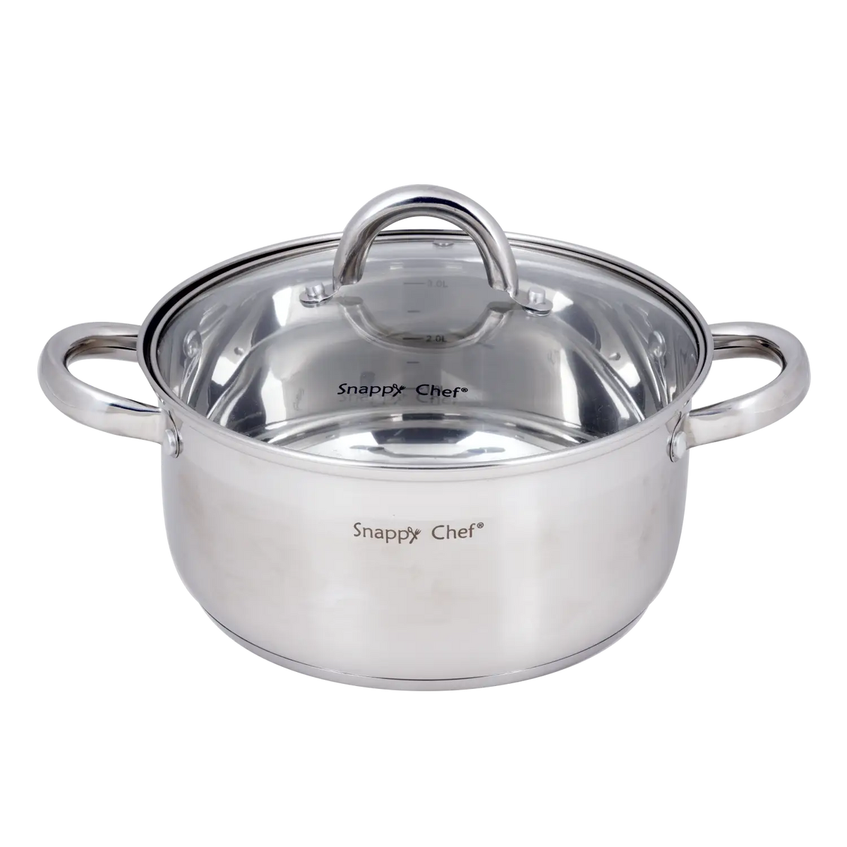 SNAPPY CHEF Pots Set Snappy Chef 12 Piece Supreme Cookware Set SSCS012