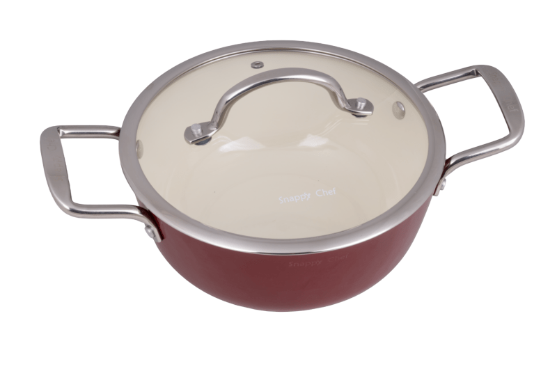 SNAPPY CHEF POTS Snappy Chef 22cm Superlight Casserole CICA022 (2061786644569)