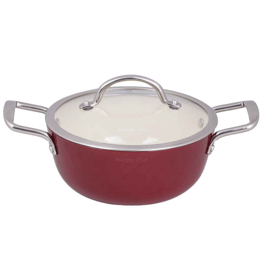 SNAPPY CHEF POTS Snappy Chef 22cm Superlight Casserole CICA022
