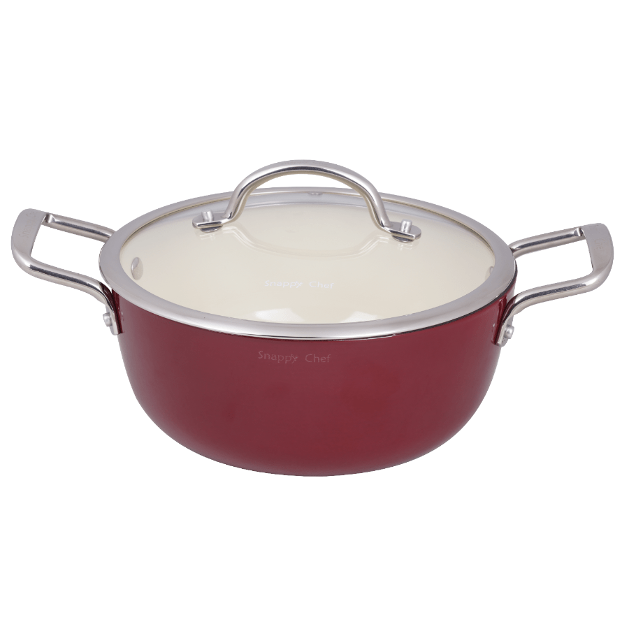 SNAPPY CHEF POTS Snappy Chef 24cm Superlight Casserole CICA024
