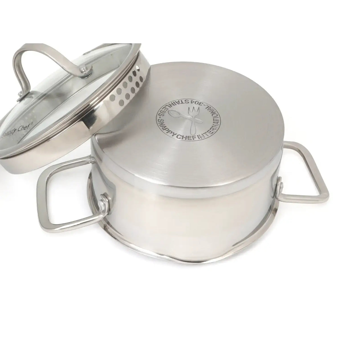 SNAPPY CHEF POTS Snappy Chef Platinum Cookware Combo SCPC004