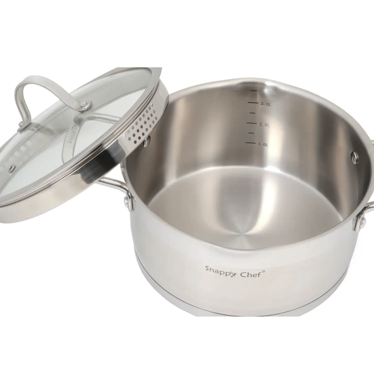 SNAPPY CHEF POTS Snappy Chef Platinum Cookware Combo SCPC004