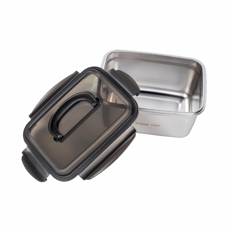 SNAPPY CHEF Storage Container Snappy Chef 2.8L Stainless Steel Multipurpose Container SCMC028