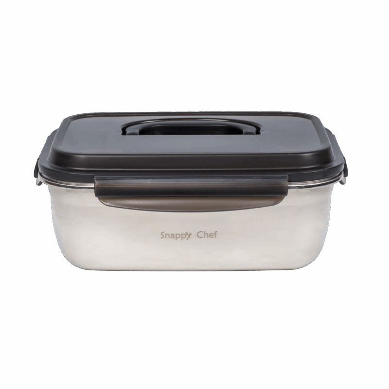 SNAPPY CHEF Storage Container Snappy Chef 3.8L Stainless Steel Multipurpose Container SCMC038