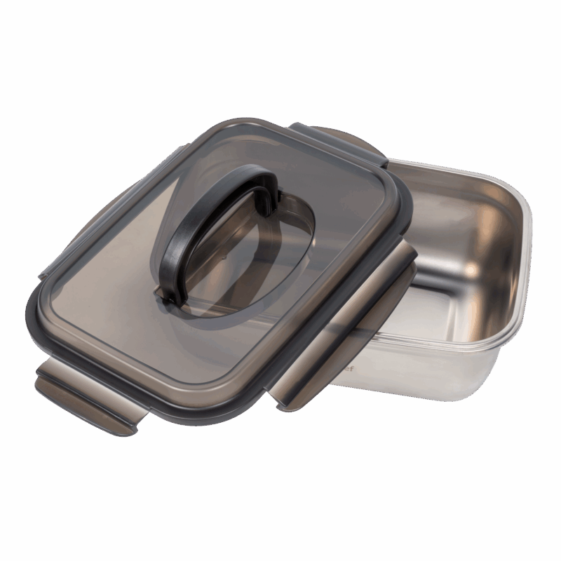 SNAPPY CHEF Storage Container Snappy Chef 3.8L Stainless Steel Multipurpose Container SCMC038