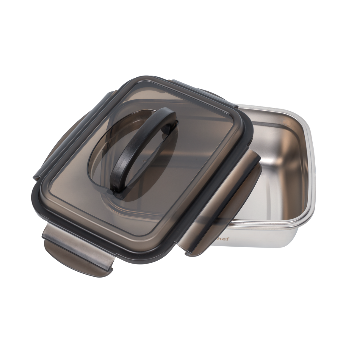SNAPPY CHEF STORAGE CONTANER Snappy Chef 1.8l Stainless Steel Multipurpose Container SCMC018