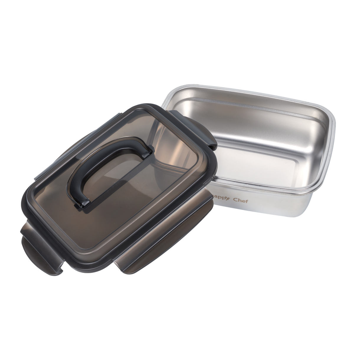 SNAPPY CHEF STORAGE CONTANER Snappy Chef 1.8l Stainless Steel Multipurpose Container SCMC018